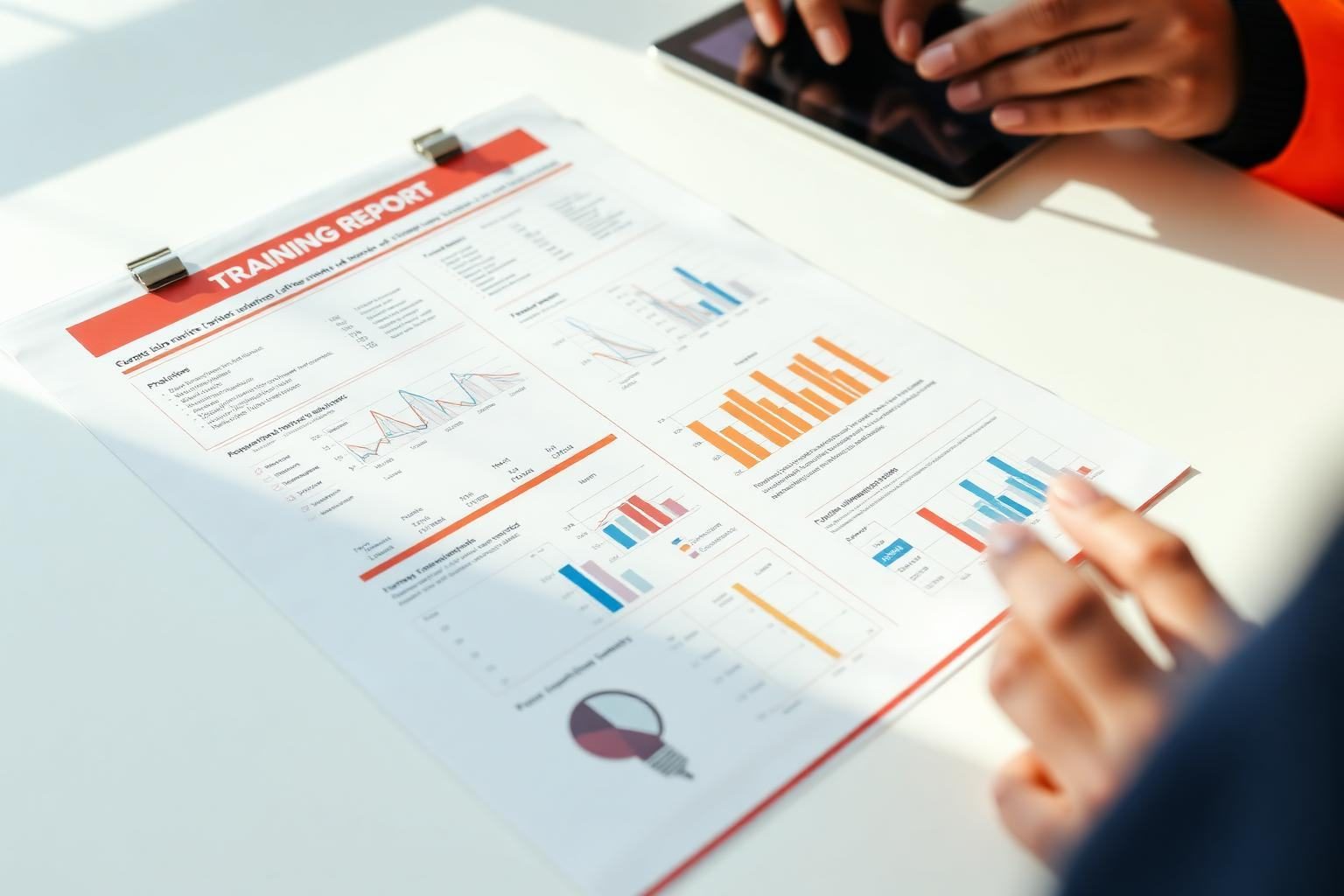 Auswertungsbericht mit Diagrammen und Kennzahlen der Fahrerakte
